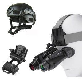 Бінокуляри нічного бачення NV8300 HD 4K (до 500м) + шолом (ABS пластик) + кріплення FMA L4G24 + карта 64Гб L712186 фото