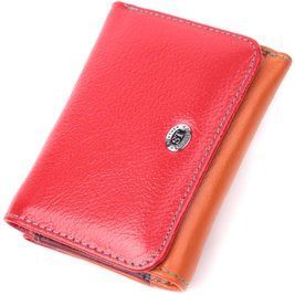 Яркий кошелек для девушек из натуральной кожи ST Leather 22498 Разноцветный b22498 фото