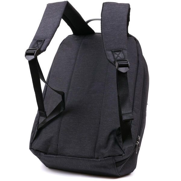 Мужской рюкзак из текстиля Vintage 20490 Черный 25х42х12 см b20490 фото