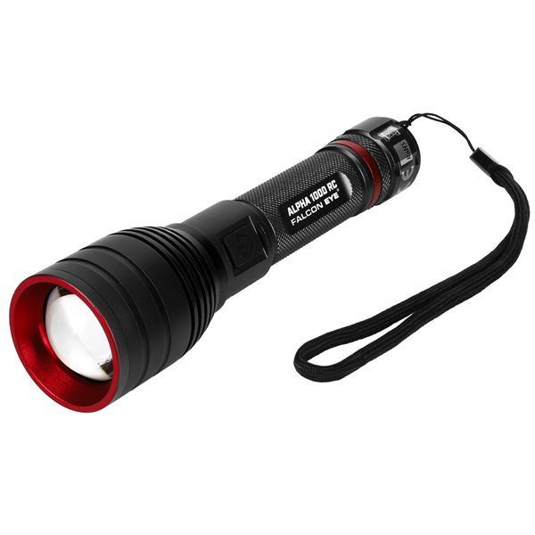Ліхтар тактичний Falcon Eye Alpha 1000 RC (1000 Lm) Focus Rechargeable Type-C (FHH0122) DDAS303957 фото
