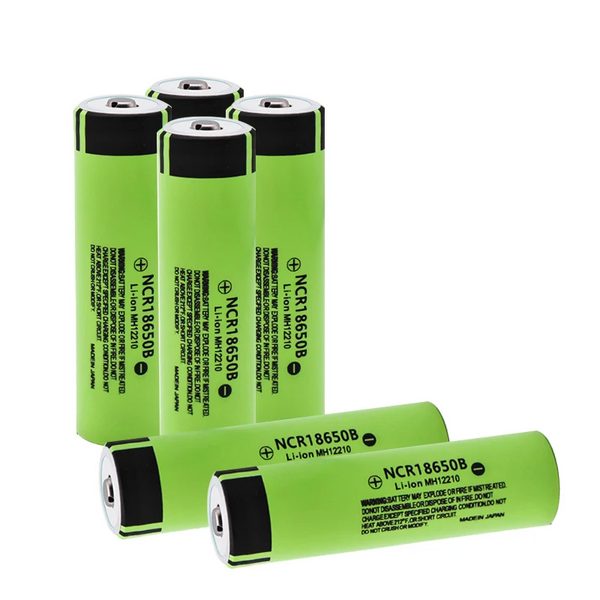 Защищенный Li-Ion аккумулятор Panasonic NCR18650B 3400 mAh Зеленый L2254848 фото
