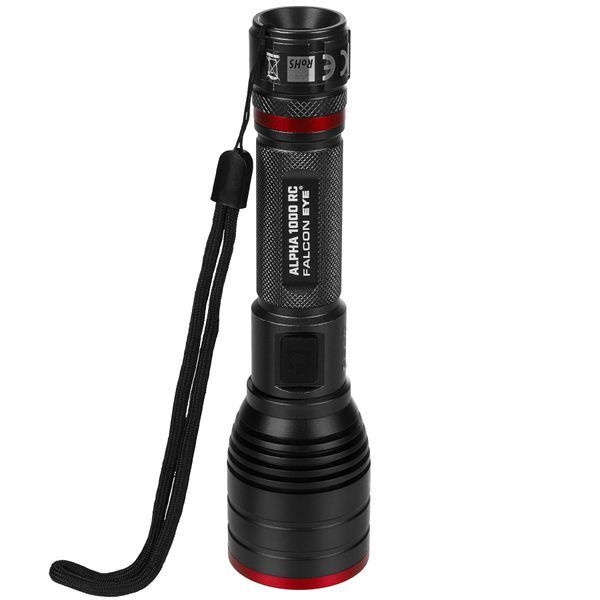 Ліхтар тактичний Falcon Eye Alpha 1000 RC (1000 Lm) Focus Rechargeable Type-C (FHH0122) DDAS303957 фото