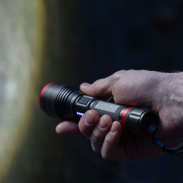 Ліхтар тактичний Falcon Eye Alpha 1000 RC (1000 Lm) Focus Rechargeable Type-C (FHH0122) DDAS303957 фото
