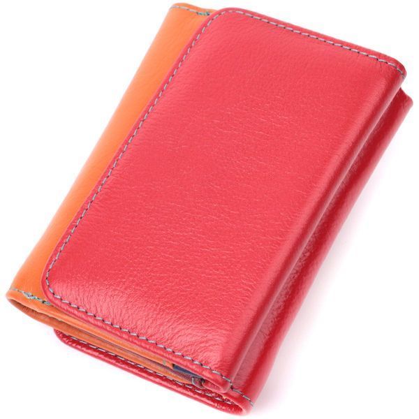Яркий кошелек для девушек из натуральной кожи ST Leather 22498 Разноцветный b22498 фото