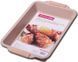 Форма для випічки Kamille Marble 46х30х6см з силіконовими ручками KM-6027A фото 2
