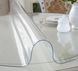 Мягкое стекло Прозрачная силиконовая скатерть на стол Soft Glass Защита для мебели 2.4х1.0м (толщина 1.5 мм) L1500014 фото 3
