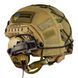 Комплект шлем Fast Helmet NIJ IIIA + наушники Walkers Razor Slim с чебурашкой + кавер Мультикам S L900661 фото 3