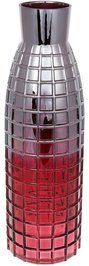 Ваза декоративная Ancient Glass Топаз &Oslash;15х49см, красное стекло BD-591-257 фото