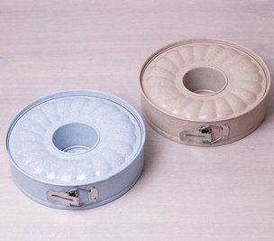 Форма Kamille Marble для випічки роз'ємна &Oslash;26х7см зі змінним дном для кексу KM-6023 фото