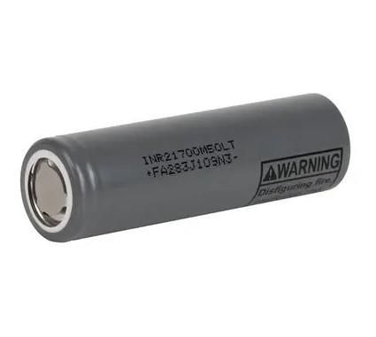 Акумулятор LG Li-ion 21700 5000mAh INR21700 M50LT 7.2A (Сірий) L23080 фото