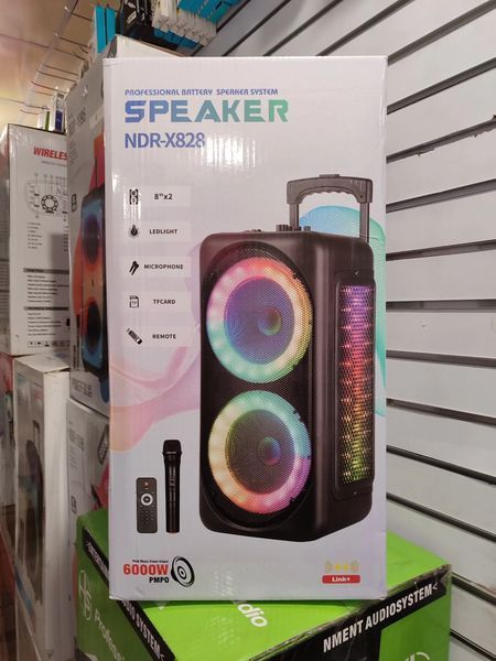 Портативная Bluetooth колонка speaker NDR-X828 с микрофоном L712048 фото