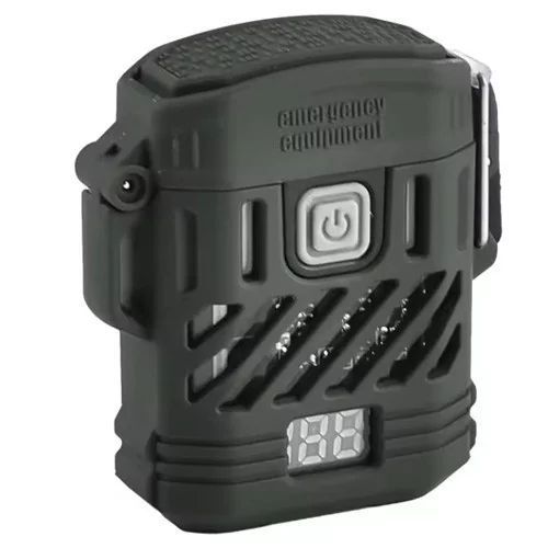 Ліхтар запальничка Multifunctional D53-2LED Box LCD TypeC (3+1 режим) L712189 фото