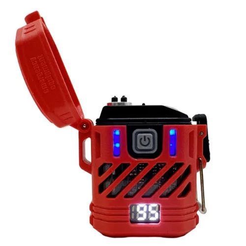 Ліхтар запальничка Multifunctional D53-2LED Box LCD TypeC (3+1 режим) L712189 фото