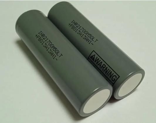 Акумулятор LG Li-ion 21700 5000mAh INR21700 M50LT 7.2A (Сірий) L23080 фото