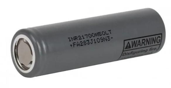 Акумулятор LG Li-ion 21700 5000mAh INR21700 M50LT 7.2A (Сірий) L23080 фото