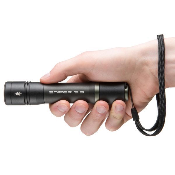 Ручной фонарь тактический Mactronic Sniper 3.3 (1020 Lm) Focus Powerbank Recharg Type-C DDAS302487 фото