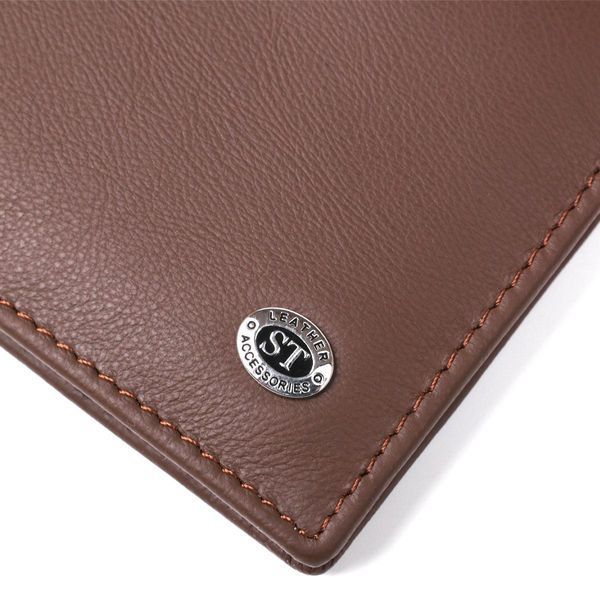 Мужской кошелек ST Leather 18353 НОВИНКА Коричневый b18353 фото