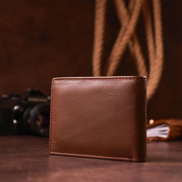Мужской кошелек ST Leather 18353 НОВИНКА Коричневый b18353 фото