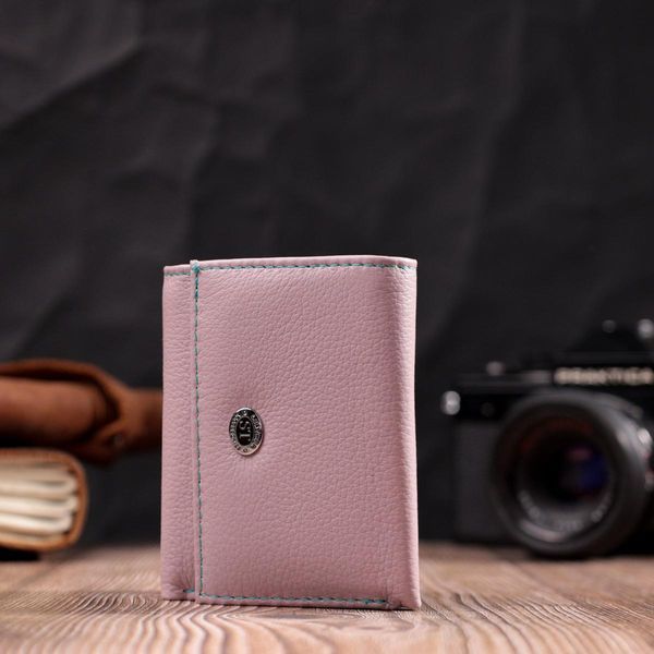 Компактный женский кошелек из натуральной кожи ST Leather 19503 Бежевый b19503 фото