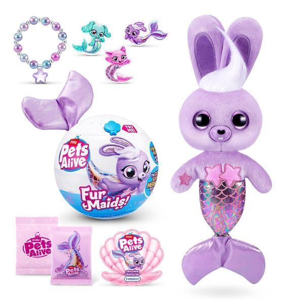 Интерактивный игровой набор серии "Furmaids" Кролик Старлет Pets & Robo Alive RT-9555B фото