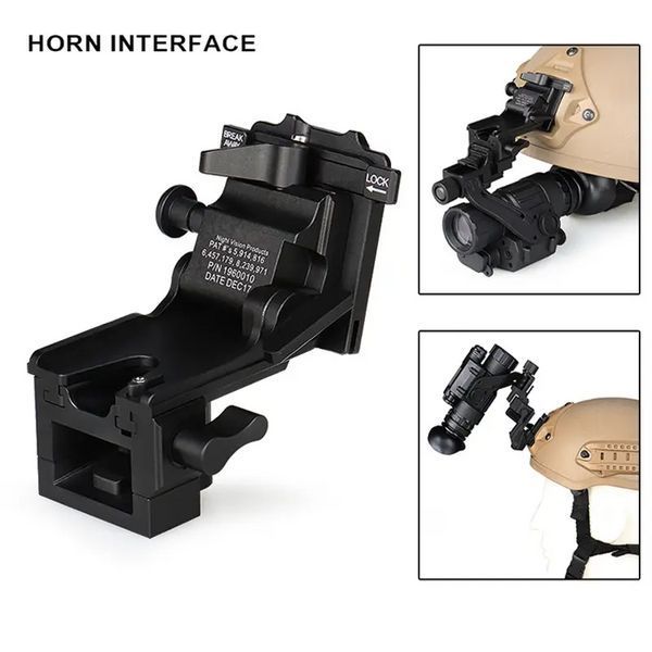 Крепление для NVG c Horn и Dovetail интерфейсами для PVS-7/14/15/18/21/31 Norotos CL24-0237 (Черный) L712302 фото