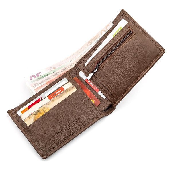 Мужской кошелек ST Leather 18353 НОВИНКА Коричневый b18353 фото