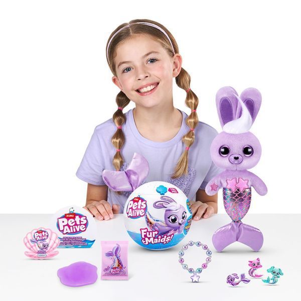 Интерактивный игровой набор серии "Furmaids" Кролик Старлет Pets & Robo Alive RT-9555B фото