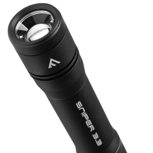 Ручной фонарь тактический Mactronic Sniper 3.3 (1020 Lm) Focus Powerbank Recharg Type-C DDAS302487 фото