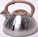 Чайник Kamille Whistling Kettle 5л з нержавіючої сталі зі свистком KM-0698 фото 1