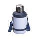 Термос туристичний Vacuum Cup 1.5 літра з ремінцем і складною ручкою темно-синій HP-14-21BL фото 3