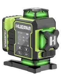 Лазерный уровень нивелир Huepar W04CG Premium 4D откалиброван 16 линий (без приемника) L719236 фото
