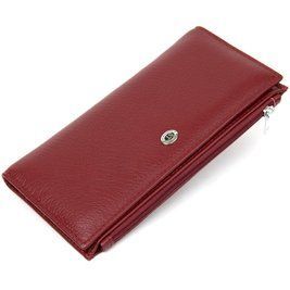Кожаный кошелек для женщин ST Leather&nbsp;19380 Темно-красный b19380 фото