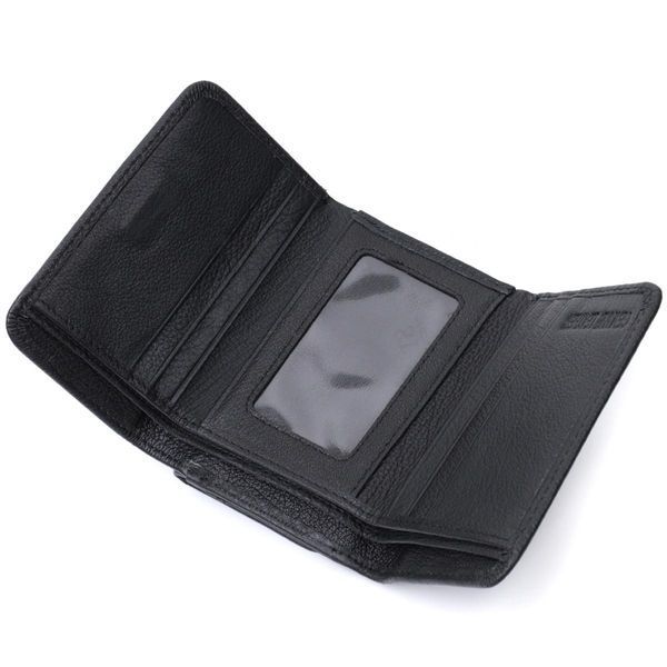 Кошелек для женщин горизонтального формату из натуральной кожи ST Leather 22722 Черный b22722 фото