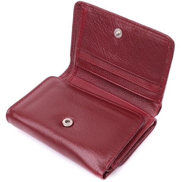 Кожаный интересный кошелек для женщин ST Leather 22507 Бордовый b22507 фото