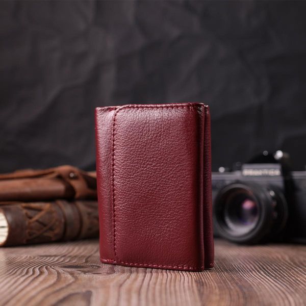 Кожаный интересный кошелек для женщин ST Leather 22507 Бордовый b22507 фото