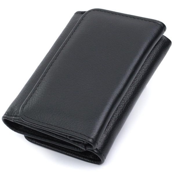 Кошелек для женщин горизонтального формату из натуральной кожи ST Leather 22722 Черный b22722 фото