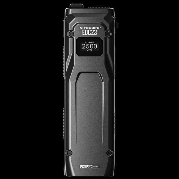 Потужний ручний ліхтар Nitecore EDC23 2500лм USB-C (6 режимів) Чорний L712642 фото