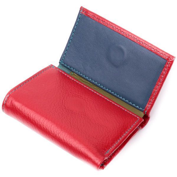 Яркий маленький кошелек для женщин из натуральной кожи ST Leather 19502 Красный b19502 фото