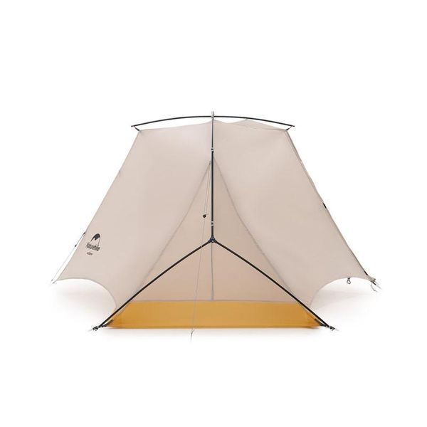 Надлегкий одномісний намет Naturehike NH21ZP003 (Сіро-жовтий) L703981 фото