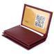 Визитница-книжка ST Leather 19218 Бордовая b19218 фото 5