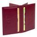 Визитница-книжка ST Leather 19218 Бордовая b19218 фото 6