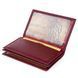 Визитница-книжка ST Leather 19218 Бордовая b19218 фото 3