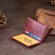 Визитница-книжка ST Leather 19218 Бордовая b19218 фото 11