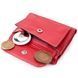 Яркий маленький кошелек для женщин из натуральной кожи ST Leather 19502 Красный b19502 фото 5