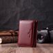 Кожаный интересный кошелек для женщин ST Leather 22507 Бордовый b22507 фото 6