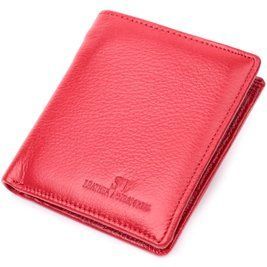 Яркий женский кошелек из натуральной кожи ST Leather 19465 Красный b19465 фото