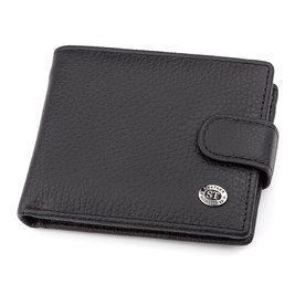 Мужской кошелек ST Leather 18316 (ST114) кожаный Черный b18316 фото