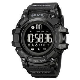 Спортивний наручний смарт-годинник Skmei 2053 Чорний L707868 фото