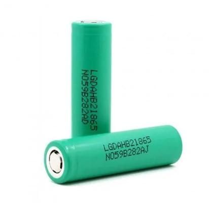 Аккумулятор высокотоковый LG Li-ion 18650 1500mAh (ICR18650 HB2) (30A) Зеленый L20178 фото
