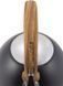 Чайник Kamille Whistling Kettle Black 2.5л з нержавіючої сталі зі свистком (чорний) KM-1096 фото 7
